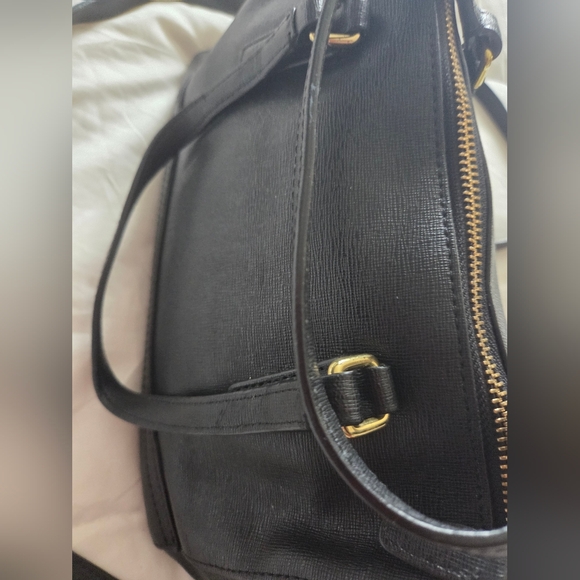 Coach Black Leather Women's Bag - Picture 5 of 7